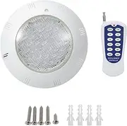 Nutriess 15W LED Underwater Light IP68 Impermeable RGB White Light for Swimming Pool Lighting AC12V (RGB15W)