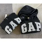 咩兒美國代購💕GAP 男款刷毛連帽外套 黑色