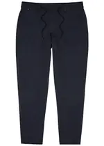 Boss Slim-leg Seersucker Trousers - Navy - 52 (W36 / XL) 52 (W36 / XL)