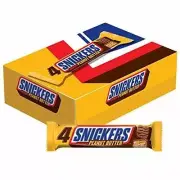 Snickers Peanut Butter Squared Sharing Size Chocolate 3.56 Ounce 18-Count Box