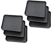 6pcs Hallway Shoes Tray Multi Use Indoor Outdoor Boots Storage Plate Potted Pad for Home Garden for Organizing Entryway Flowerpots