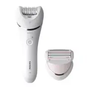 Philips BRE710/10 Wet & Dry Electric Epilator Legs Hands Hair Removal Trimmer