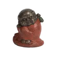 在飛比找蝦皮商城優惠-達摩祖師 Q佛世界- Q版銅雕佛像走進您的生活- 林韋龍 子