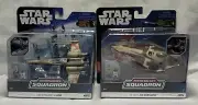 Star Wars Micro Galaxy Squadron Luke Skywalker's X-Wing & Obi-Wan's Starfighter