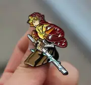 MANGA Series Enamel Pin - DEMON SLAYER - ZENITSU AGATSUMA - Free AU Post