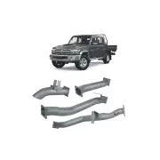 Redback 4" DPF Back Exhaust for Toyota Landcruiser VDJ76R VDJ79 VDJL79R 2007-On