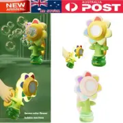 Sunflower Bubble Makers Automatic Bubble Machine, Dancing Flower Bubble Machine