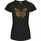 Steampunk Butterfly Butterflies Womens Petite Cut T-Shirt