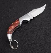 MINI Folding Blade Knife Rescue Camping Survival Key Chain Pocket Knife EDC 1PCS