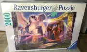 Ravensburger 2000 Piece Jigsaw Puzzle Stonehenge Penfound Wizard Dragon 2003 NEW