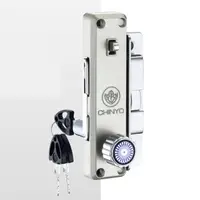 在飛比找PChome24h購物優惠-580 青葉牌高級鋁門鉤鎖 1200型鋁門鎖（扁平鑰匙 鎖心