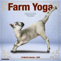 在飛比找博客來優惠-Farm Yoga 2025 12 X 12 Wall Ca