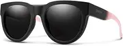[Smith] Crusader Chroma Pop Sunglasses, Matte Black Dusty Pink