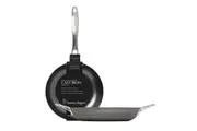 Stanley Rogers 2pc Lightweight Cast Iron Bundle Frypan 24cm + Cooks Pan 30cm