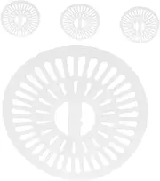 Angoily Washing Machine Parts Dryer Spinner Cap Washer Spinner Cover Dryer Cap Replacement for Wrinkle-free Drying