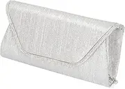 MISCH MASCH(ミッシュマッシュ) Mischmash MOB016 Women's Clutch Bag, Party Bag, Shoulder Bag, Rhinestone Piping, Satin Fabric, For Occasions, Ceremonies, Weddings, After-parties, Parties, 2-Way