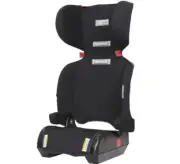 Infasecure Versatile Folding Booster Car Seat for 4 to 8 Years, Black (CS6013)