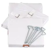 New Champion M350 15"x15"x2" Heavy Duty Foam Filled Quilted Cover Base Set of 3