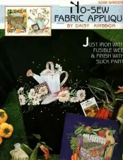 Daisy Kingdom No Sew Applique Patterns 6288 Gardening