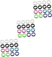Sets Grooming Scissors Silicone Finger Ring Pet Shaving Scissors Cover Heavy Duty Dog Clippers Comfortable Handling Anti-slip Hairdressing Tool Pcs