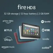 NEW Amazon Fire HD 8 tablet, 8" HD display, 32 GB, latest (2020 release), Black