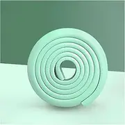 Corner Protectors，Foam Edge Protectors， Edge Corner Protector Proofing, Edge Bumpers, Furniture Edge and Corner Guards, Wall Corner Pole Strips Covers Sharp Furniture Table, Adhesive(Green,1pcs)