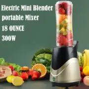 Smoothies Personal Blender 300W with 18 oz BPA-Free Bottle (black+gold)