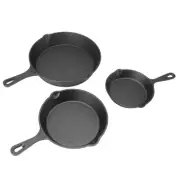 Cast Iron Pan Mini Pan 16cm20cm25cm Omelette Pan Non-Coated Non-Stick Pan Set Of