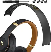 Studio 3 Headband Replacement Parts Studio3 Headband Original Top Arch Band Accessories Repair Kit Compatible with Beats Studio3 Headphones. (Midnight Black)