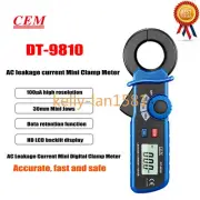 1PC CEM DT-9810 Mini AC Leakage Current Tester 100μA High Resolution 2000 Counts