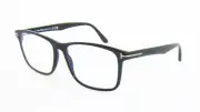 TOM FORD FT5752-B 001 BLUE LIGHT BLOCK - BLACK EYEGLASSES FRAMES GLASSES 57mm