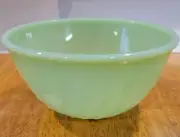 2 Oven-Fire Jadeite Bowls Oven Ware Ribbed Vintage