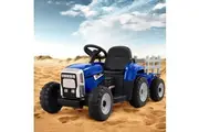 Rigo Kids Electric Ride On Car Tractor Toy Cars 12V Blue
