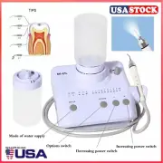 LED Dental Ultrasonic Piezo Scaler Handpiece 2 Bottles Fit EMS Cavitron USA