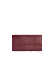 Intrecciato flap wallet One size Red
