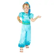 Shimmer & Shine Party Supplies Girls Shine Costume 6-8 Years Birthday Book Week