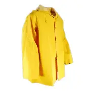 MAGID RainMaster PVC Jacket with Snap Closures 1 Jacket Size XXL Yellow PVC S...