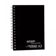 2 X Visual Diary Book A5 120 page Mont Marte Sketch Drawing Pad Art White Paper