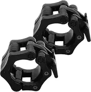 TOBBOMEY Heavy Duty Barbell Clamp Anti-Slip Quick Release Clamps for Gym Barbell Weight Clips Set