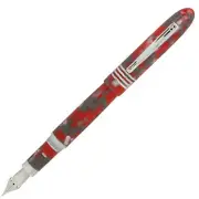 Monteverde Mountains of the World Fountain Pen in Ruby - Medium Point - NEW