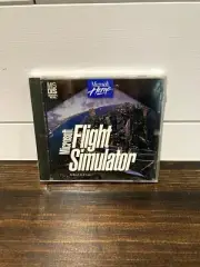 Microsoft Flight Simulator MS-DOS CD-ROM 1995 Jewell Case New Vintage Sealed