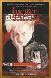 2002 Vertigo Comics Lucifer Nirvana Vintage Print Ad/Poster Jon J Muth Promo Art