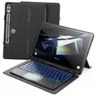 Keyboard Case for Samsung Galaxy Tab S9+ / S9 FE+ / S10+ 12.4" with 7-Color