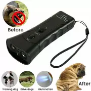 New Ultrasonic Dog Chaser Anti Barking Device Pet Trainer LED Training Remote