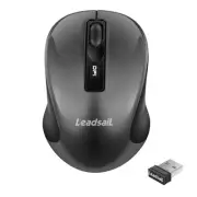 Wireless Computer Mouse, 2.4G Portable Slim Cordless Mouse Less Noise for Lap...
