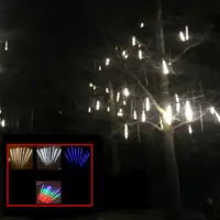 在飛比找momo購物網優惠-【北熊の天空】50cm流星雨燈 戶外景觀工程燈 LED流星雨