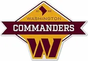 Rico Industries NFL Washington Commanders Diamond Shape Cut Pennant - Home and Living Room Décor - Soft Felt EZ to Hang