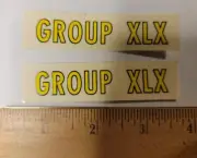 OLD SCHOOL BMX MCS DECALS MAGNUM XLX