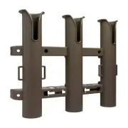 Sea-Dog 325034-1 Triple Threat Three Pole Rod Holder Flat Earth