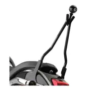 Cycle Vision Sissy Bar Multitude 30" Black, For Harley - Davidson Softail, Dyna